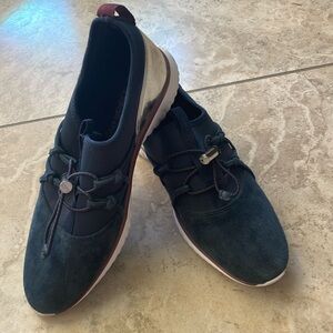 Cole Haan, StudioGrand, navy suede sneakers. Size 7.